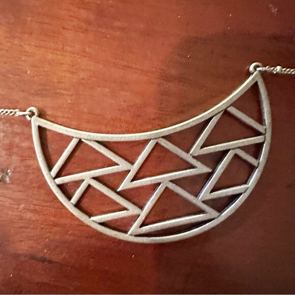 American Eagle EAGLE BIRD Necklace and TRIANGLE Lot of 2 Set Boho Bundle Western - Picture 2 of 15